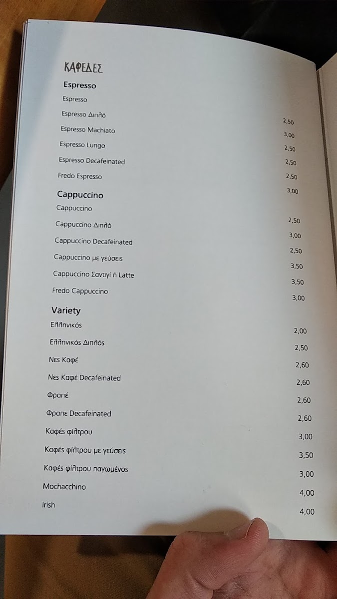 Menu La Casa All Day Cafe Bar-1